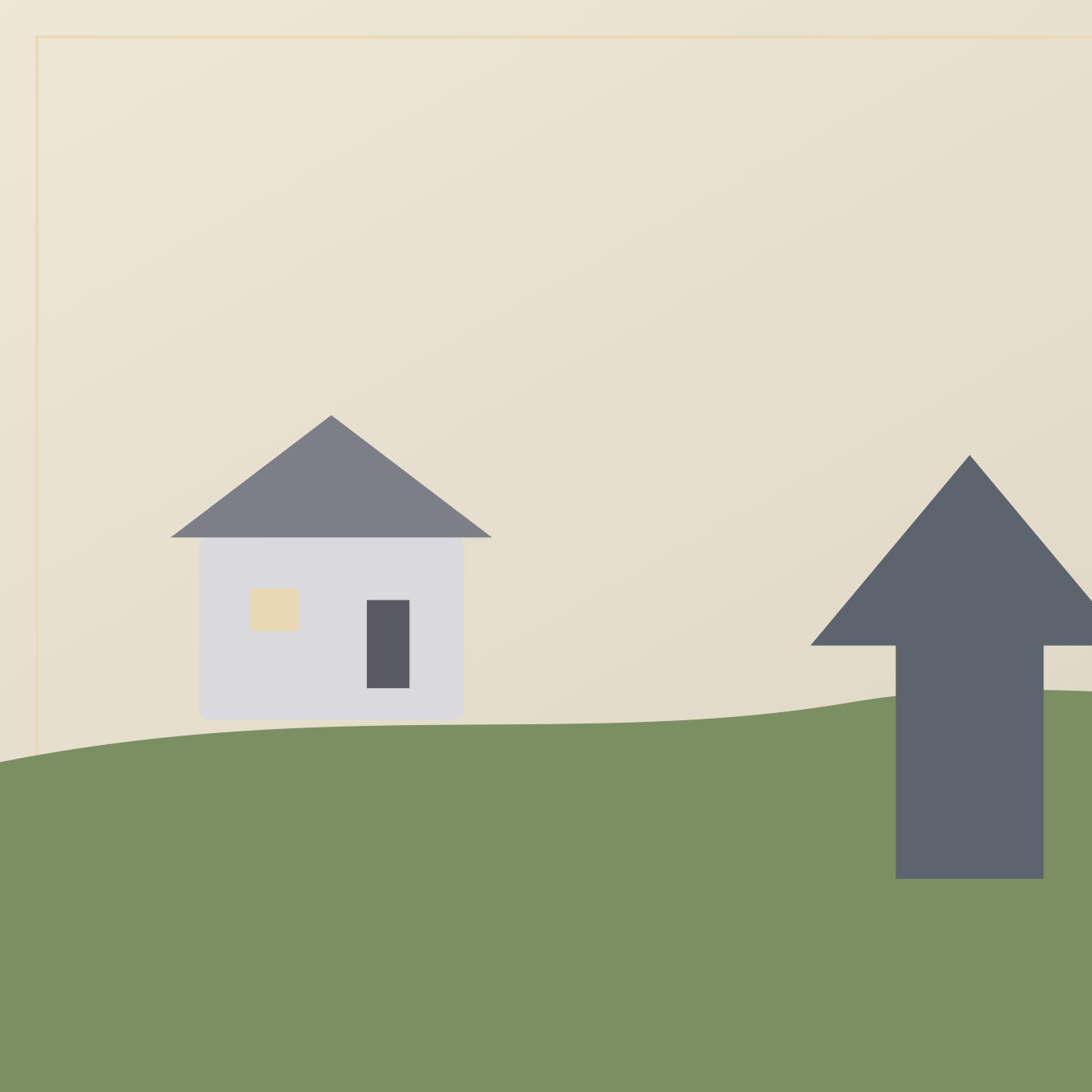 Cover image for Why More Buyers Need to Think Creatively About Housing showing Editorial housing-transition image showing a fork between conventional suburban housing and smaller land-based ownership paths, thoughtful practical tone.