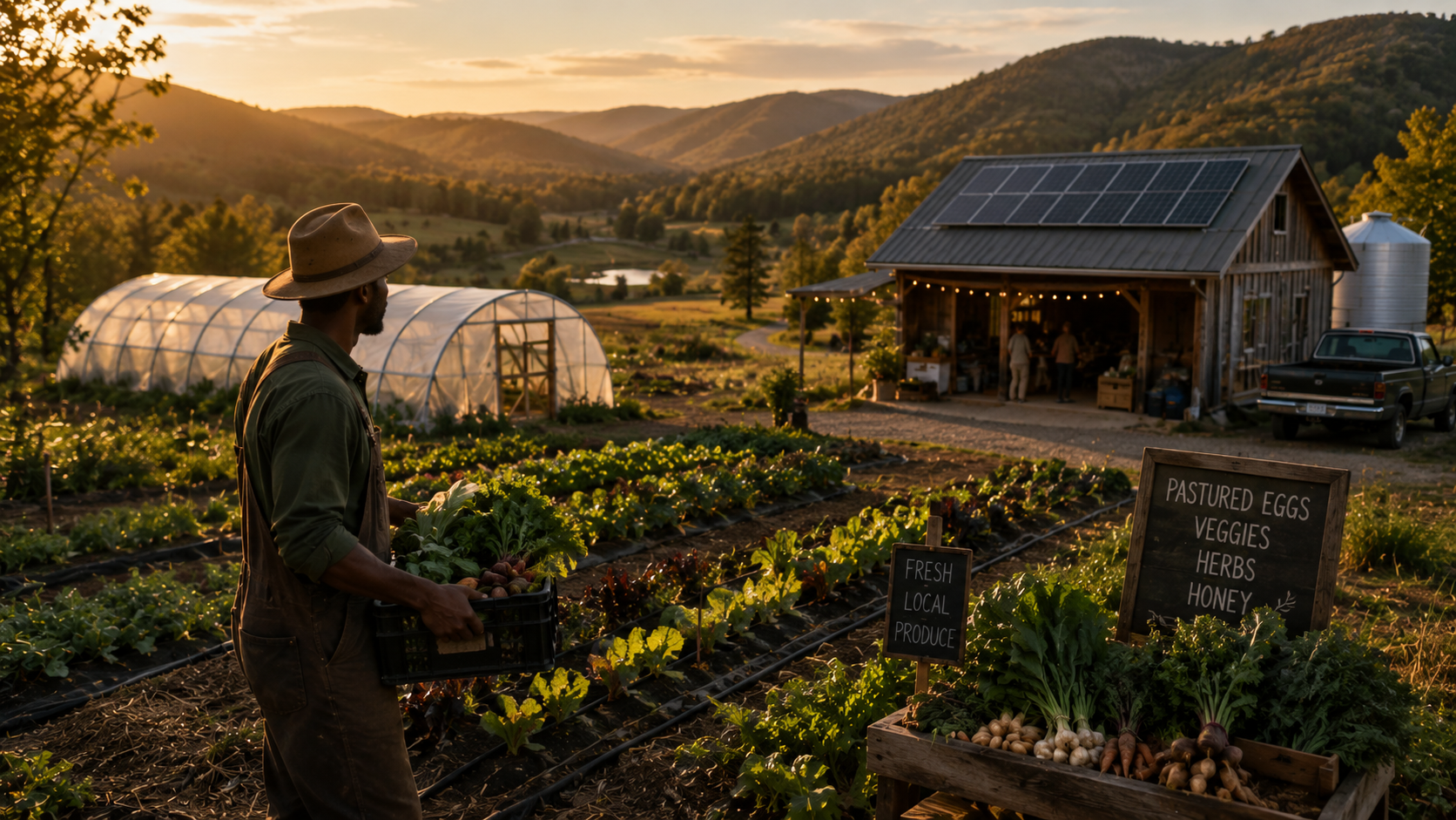 Cover image for Turn Land into Income showing income-producing rural land with one clean operating use visible.